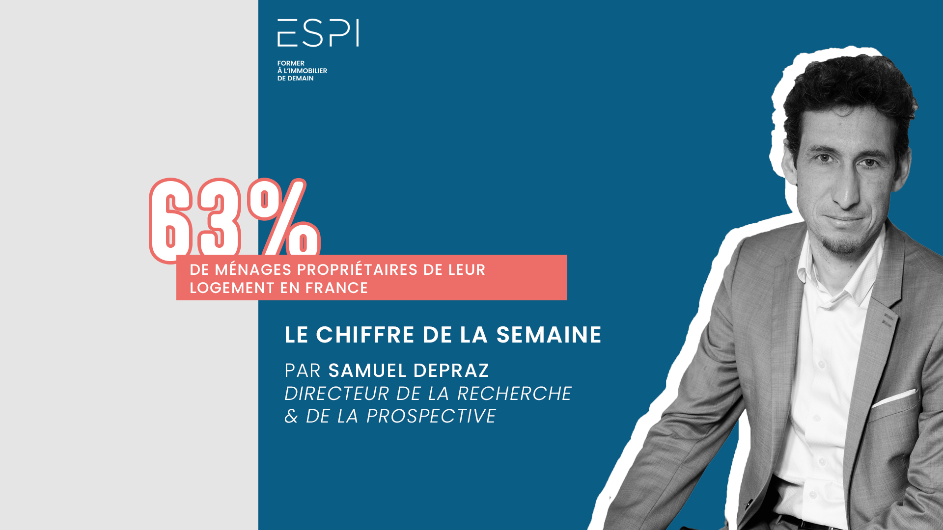 Le chiffre de la semaine : 63%