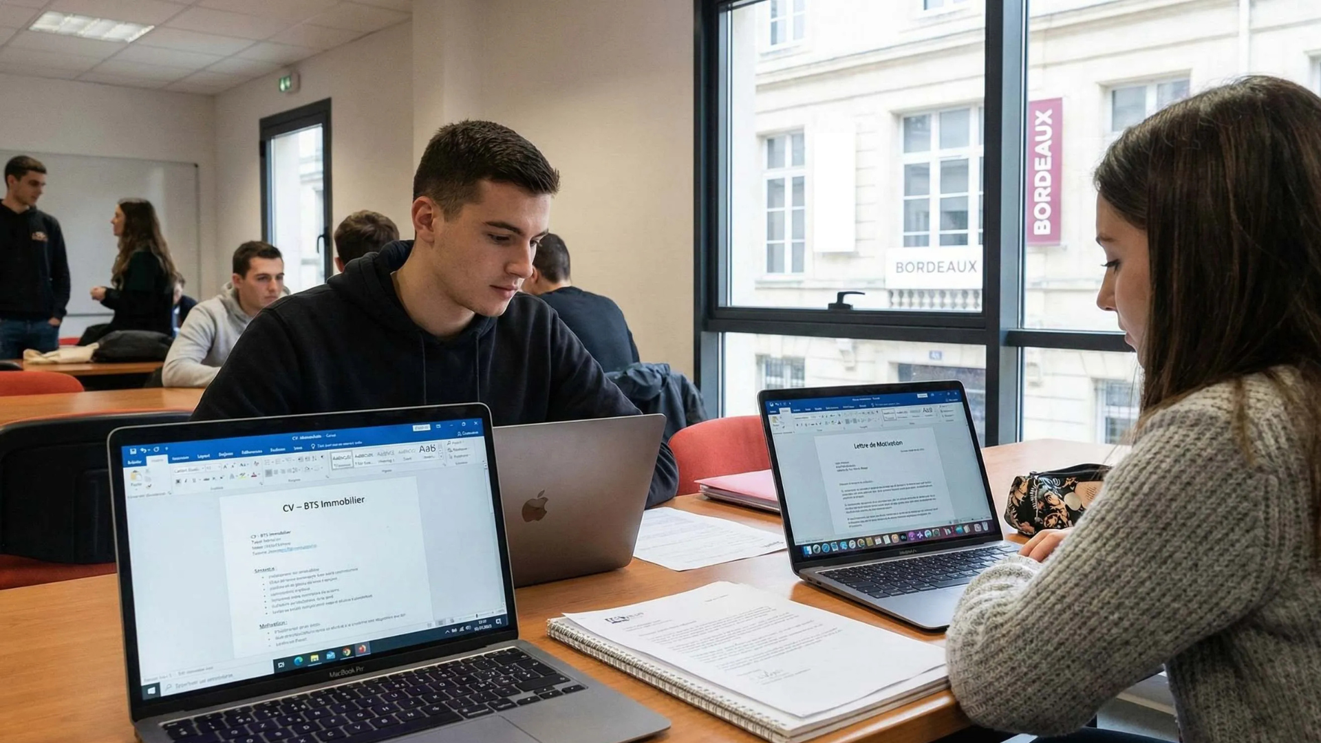 candidater bts immobilier bordeaux