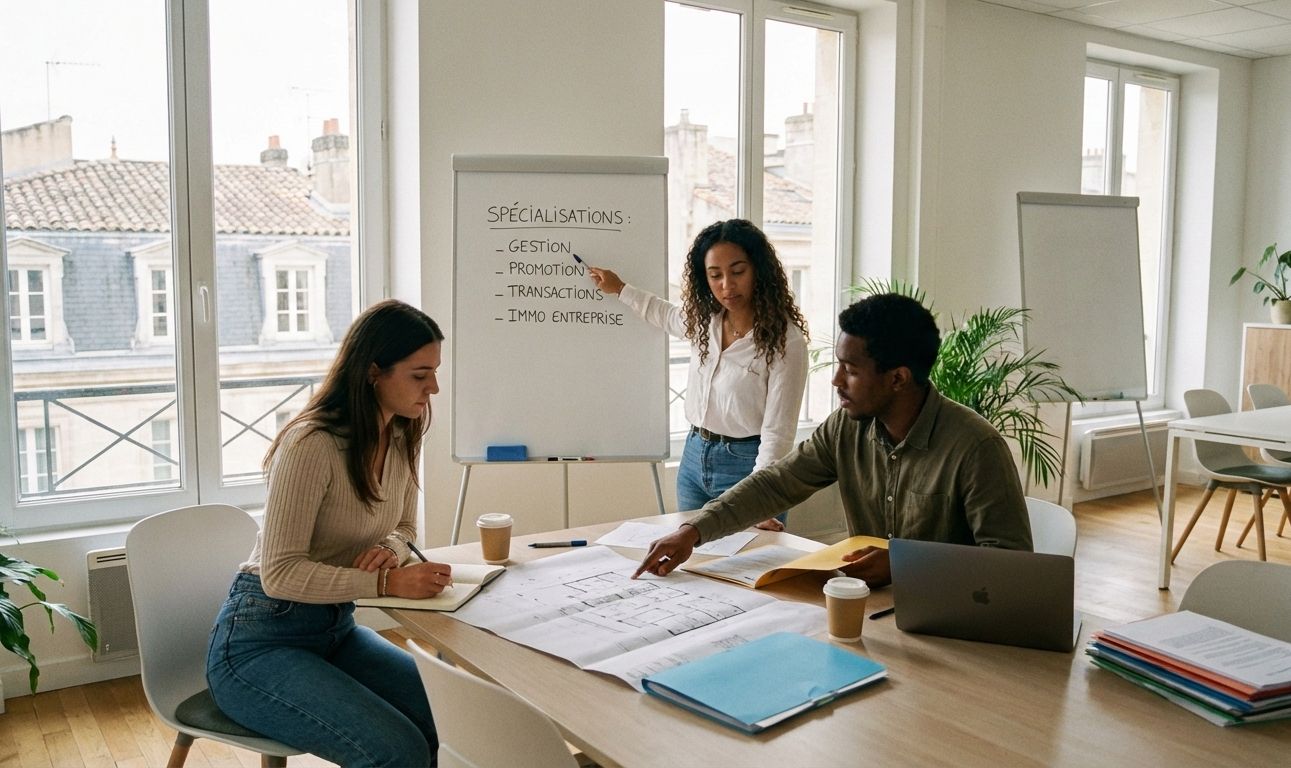 bts immobilier bordeaux quelles spécialisations possibles après 2 ans