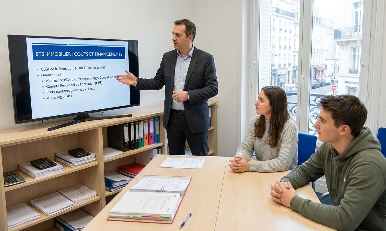 BTS immobilier : combien coûte la formation et quelles solutions de financement existent ?