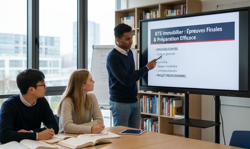 BTS immobilier : quelles sont les épreuves finales et comment s’y préparer efficacement ?