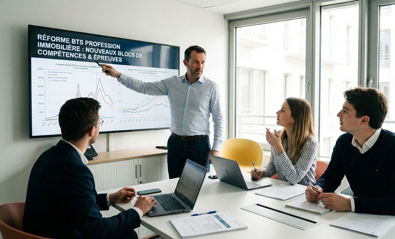 BTS profession immobilière : que change la réforme récente du diplôme ?