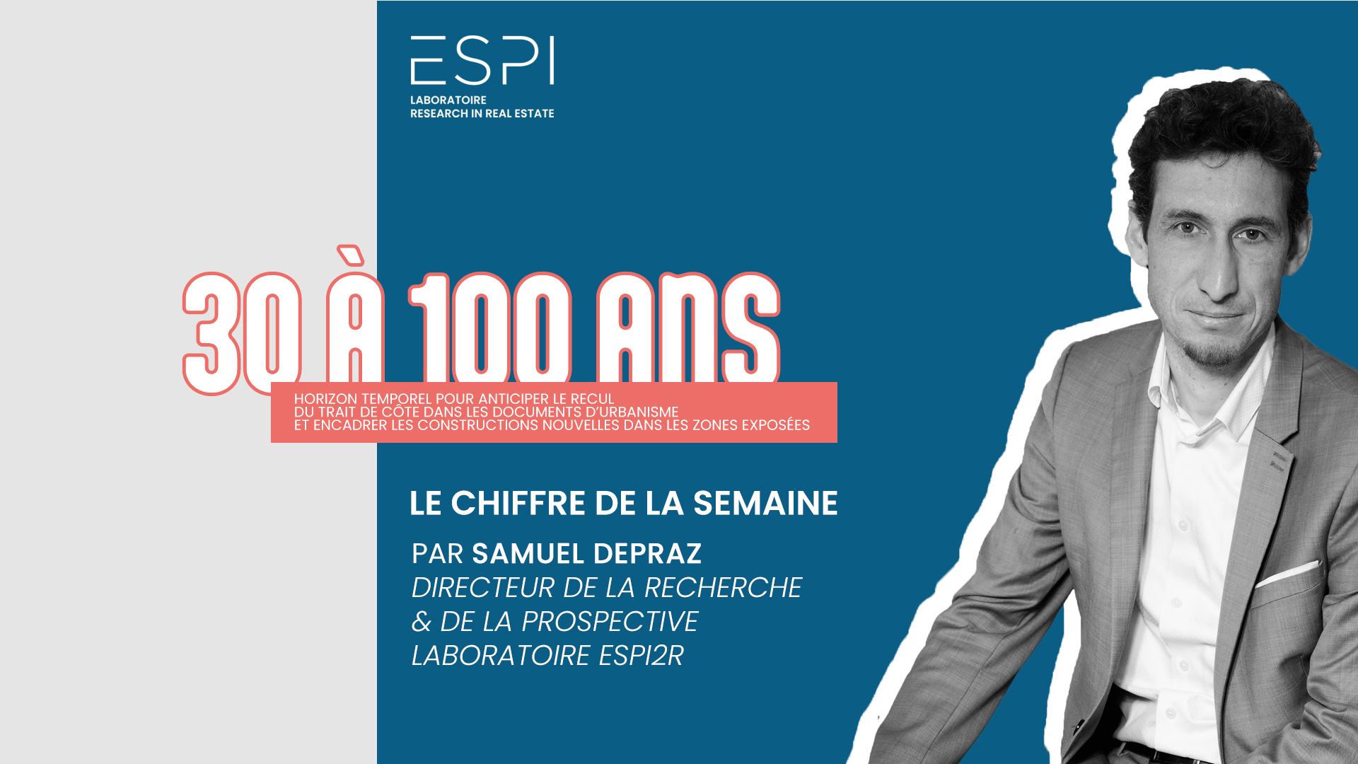 Le chiffre de la semaine : 30 à 100 ans