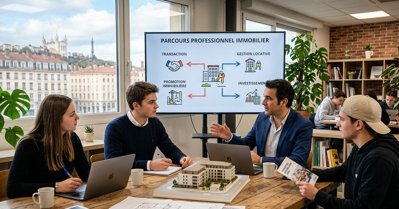École immobilier Lyon : pourquoi se spécialiser tôt fait la différence sur le marché ?