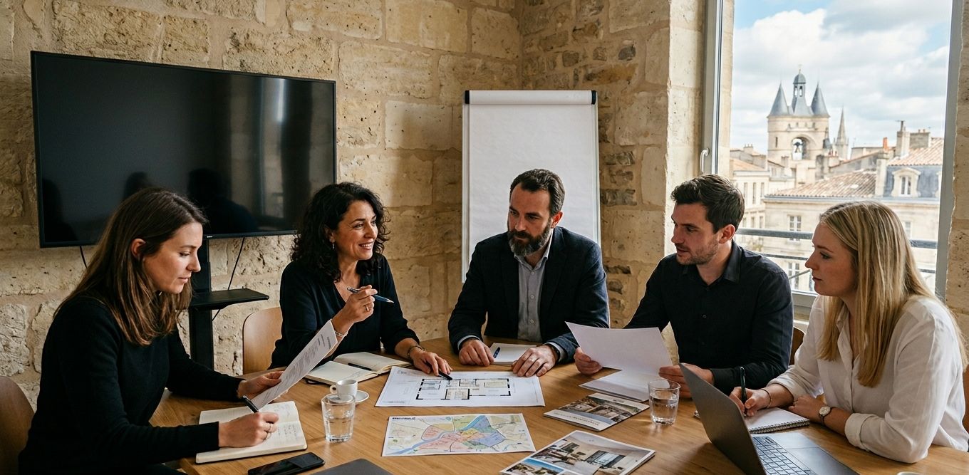Formation immobilier Bordeaux : quel rythme de travail attendre entre cours, projets et entreprise ?