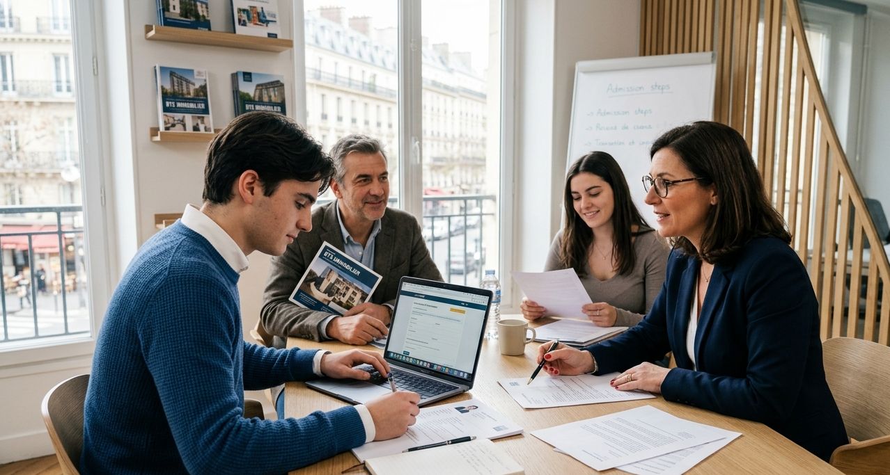 BTS immobilier : dossier Parcoursup, lettre de motivation et entretien, le guide complet pour réussir sa candidature