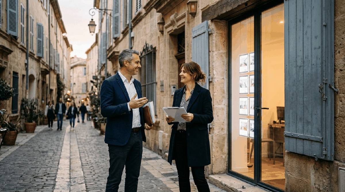 Une école d&rsquo;immobilier à Aix-en-Provence : ce que ça change pour les pros déjà en poste