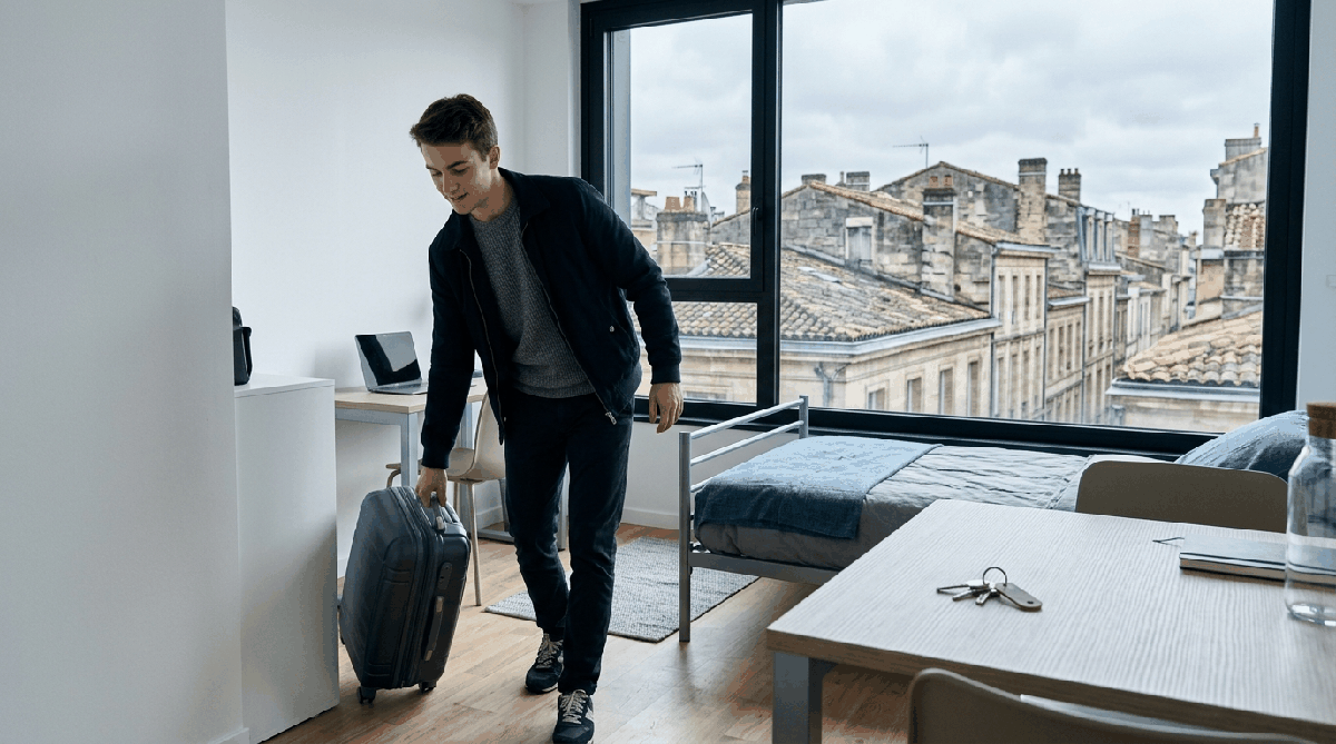 BTS immobilier Bordeaux : alternant, comment gérer son logement entre école et entreprise (Visale, bail mobilité, double loyer)