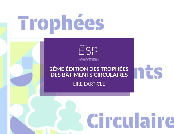 ÉVÉNEMENT | Lancement de la 2e édition des Trophées des Bâtiments Circulaires