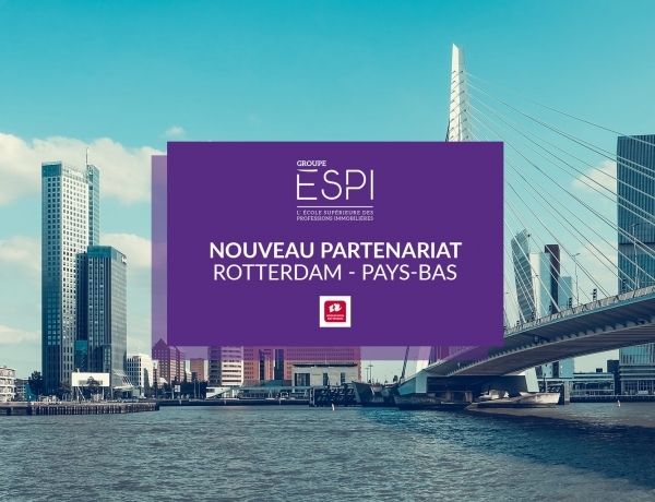 INTERNATIONAL | Nouveau partenariat ERASMUS+ avec la Rotterdam University of Applied Sciences aux Pays Bas !