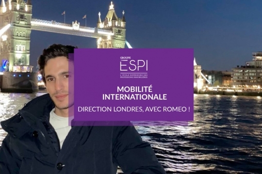 MOBILITÉ INTERNATIONALE | Direction Londres, avec Romeo, étudiant en alternance, en échange universitaire à l’Université de Westminster