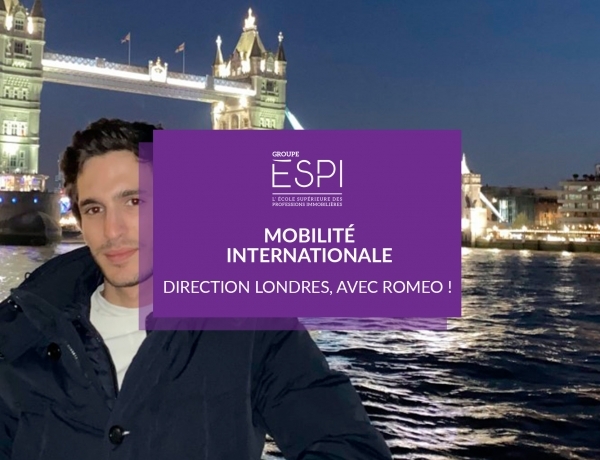 MOBILITÉ INTERNATIONALE | Direction Londres, avec Romeo, étudiant en alternance, en échange universitaire à l’Université de Westminster