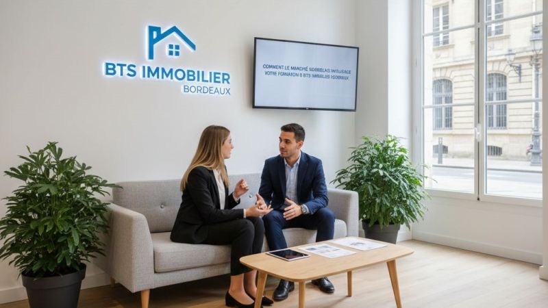 Comment le marché bordelais influence votre formation en BTS immobilier Bordeaux