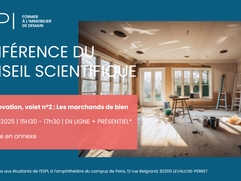 Conférence CS – Les marchands de biens