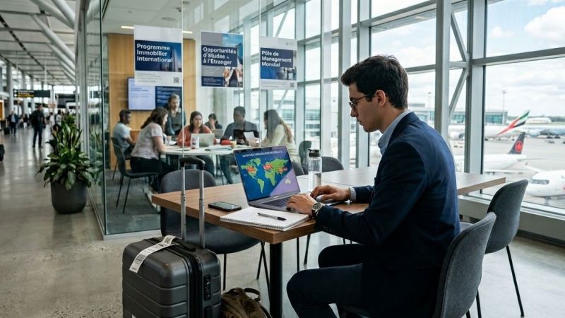 Bachelor immobilier international : partir en mobilité et décrocher un stage à l&rsquo;étranger depuis l&rsquo;ESPI Lyon 