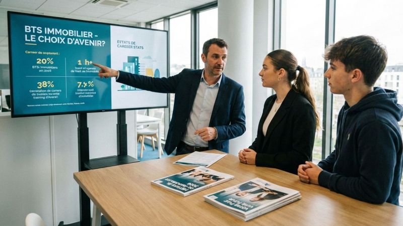 BTS immobilier : est-ce un bon choix après le bac en 2026 ?