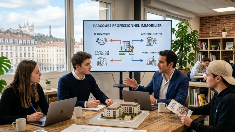 École immobilier Lyon : pourquoi se spécialiser tôt fait la différence sur le marché ?