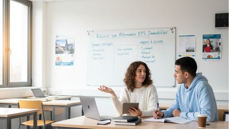 BTS Immobilier : réussir son alternance – bonnes pratiques & erreurs à éviter