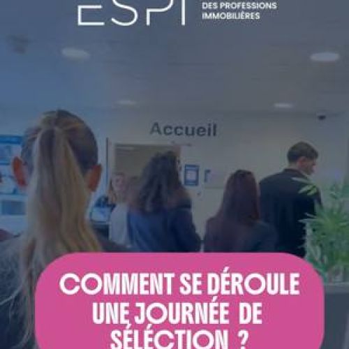 Voici comment se déroule une journée de sélection pour intégrer l'ESPI ! Candidate en cliquant sur le lien en bio ! #ESPI #immobilier #formation #école