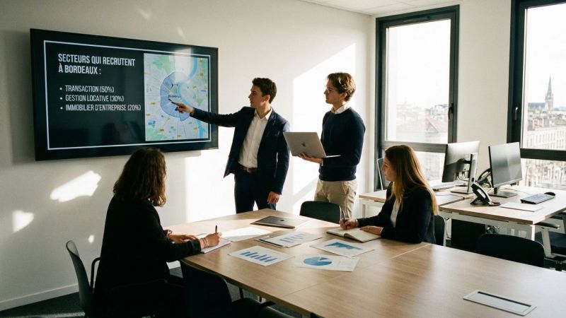 Formation immobilier Bordeaux : quels secteurs recrutent le plus en 2026 ?