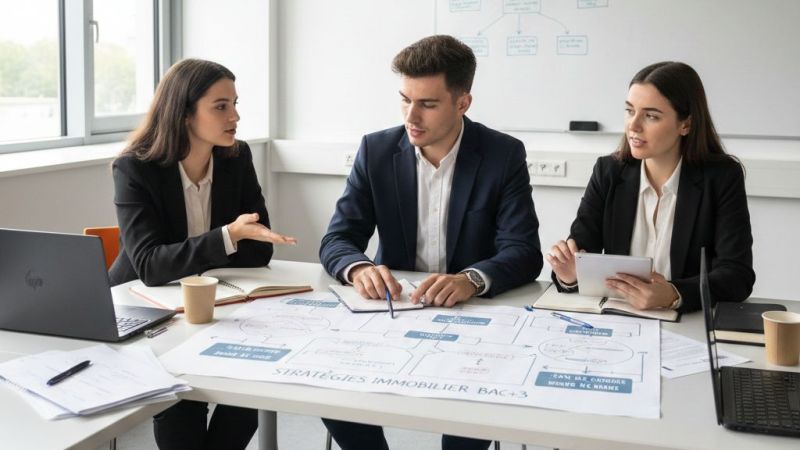 Bachelor immobilier : pourquoi viser un Bac+3 pour accélérer son évolution professionnelle ?