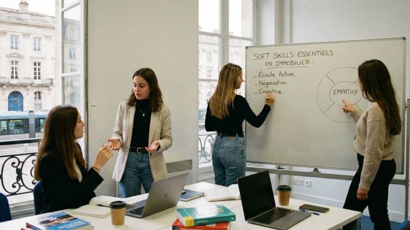 Les soft skills indispensables pour réussir un BTS immobilier à Bordeaux