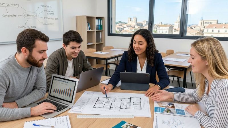 BTS immobilier Montpellier : programme, matières et compétences