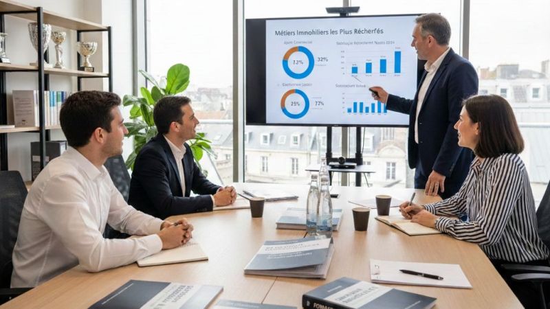 Formation immobilier : quels métiers recrutent le plus aujourd’hui ?