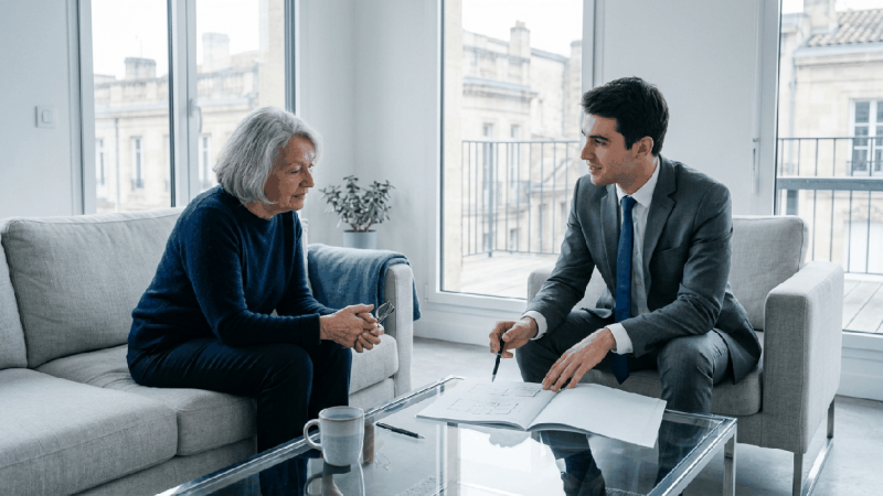 Formation immobilier Bordeaux : le viager, un marché de niche que les futurs professionnels doivent comprendre