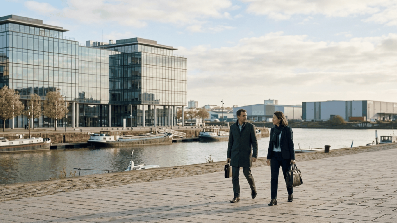 Formation immobilier : l&rsquo;immobilier d&rsquo;entreprise, la voie discrète qui recrute (bureaux, logistique, commerce)