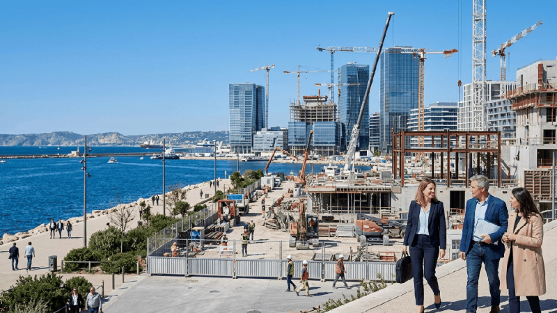 École immobilier Marseille : comment Euroméditerranée redessine le marché et vos débouchés