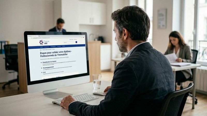 VAE immobilier : les étapes pour valider votre diplôme avec France VAE